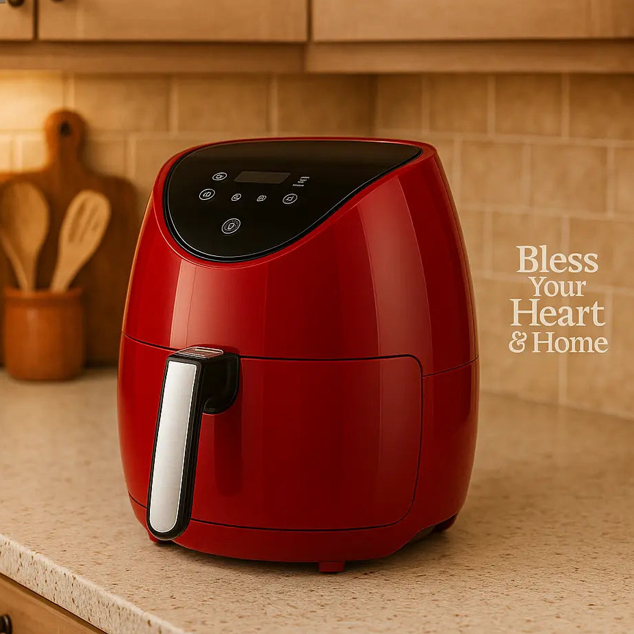 GoWISE USA 3.7-Qt Air Fryer – 8 Presets for Fast, Healthy Meals (Black)