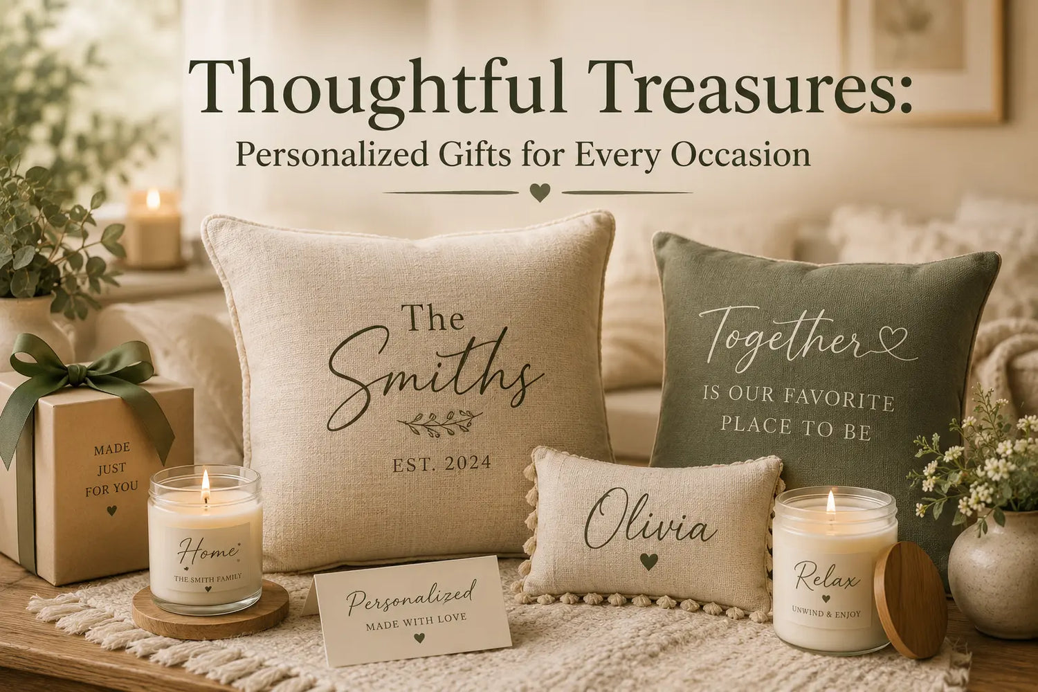 Thoughtful Treasures: Personalized Gifts for Every Occasion Home Comfort