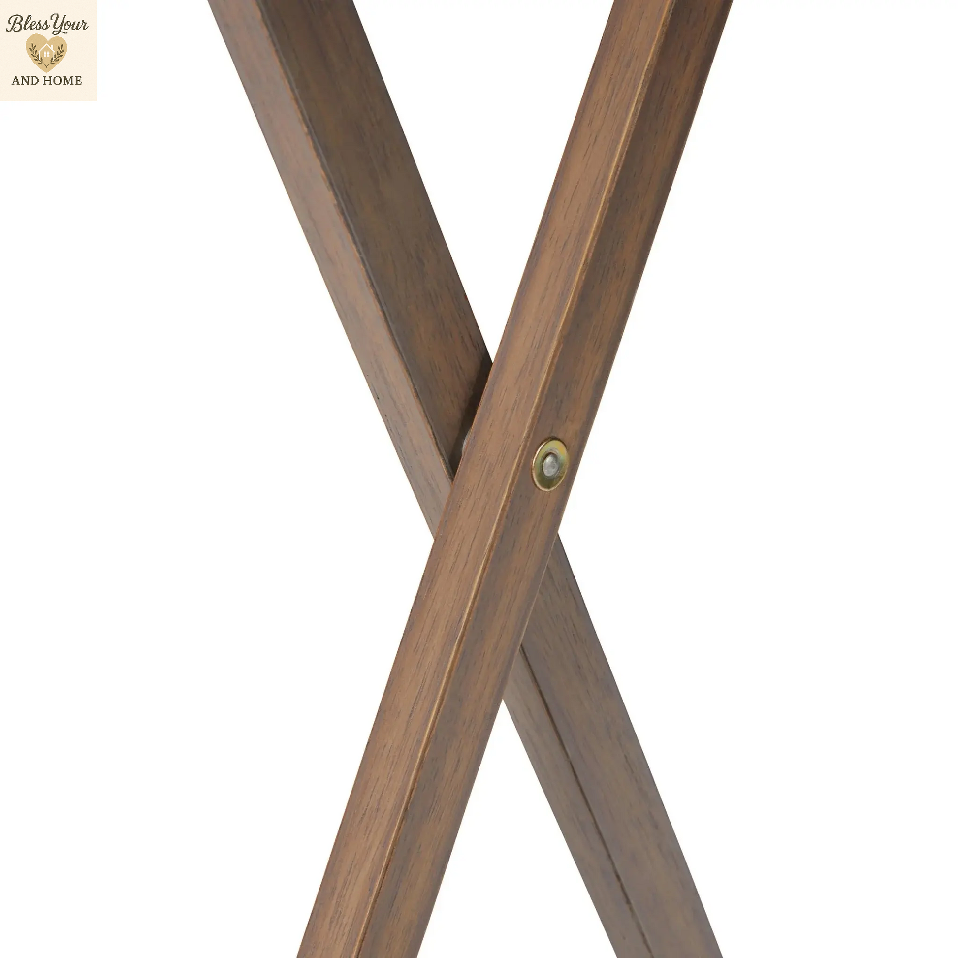 Elevate Your Space with the Stylish Mainstays Indoor Oversized Folding Tray Table in Rustic Gray - Perfect for Dining or Work!
