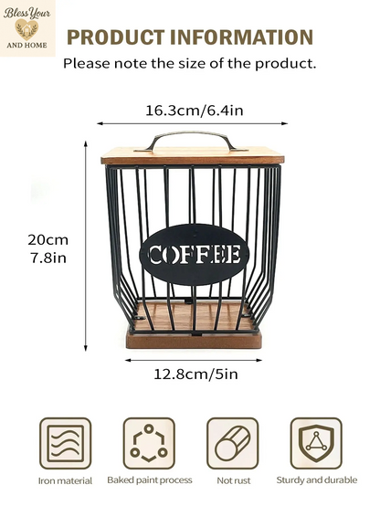Coffee Capsule Caddy: The Chic and Cheeky Storage Solution for Your Java Jive