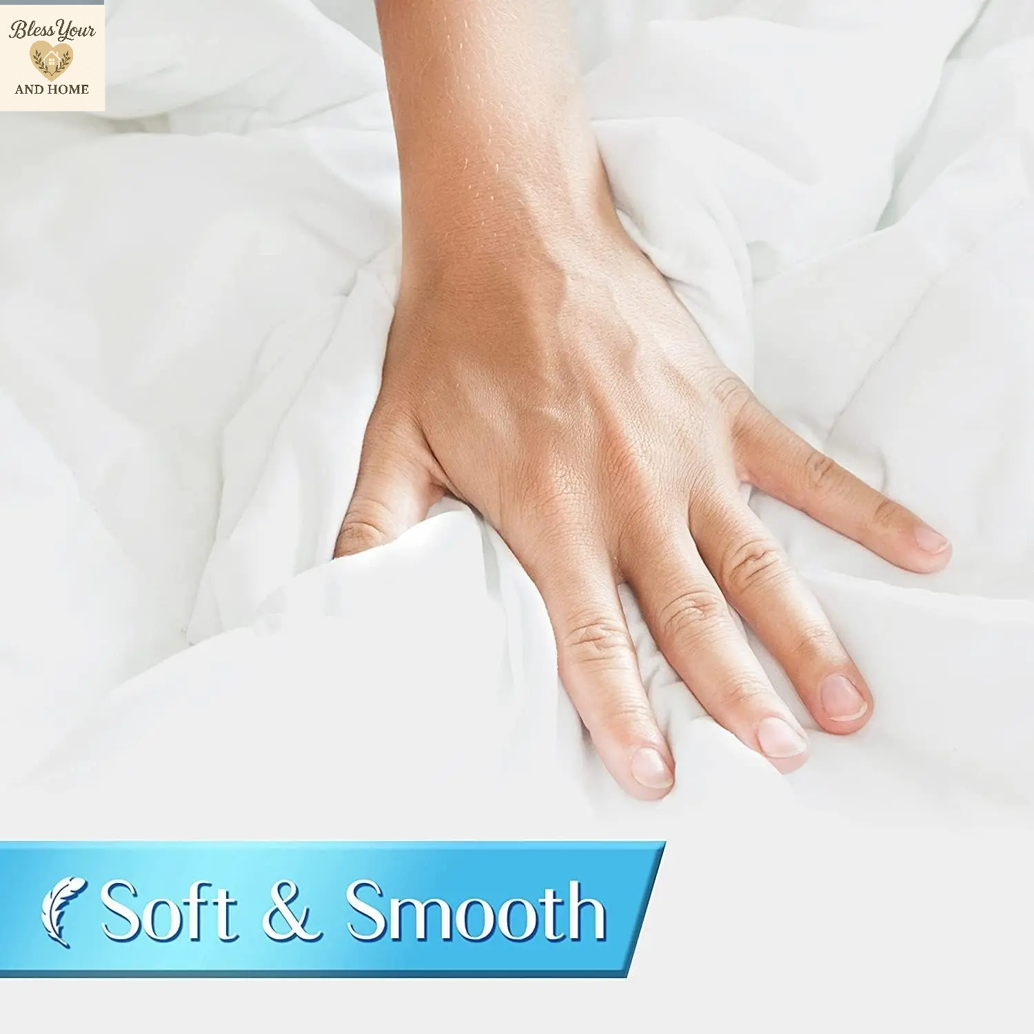Experience Luxurious Comfort All Year Round with the Kingsley Trend Queen Duvet Comforter Insert - Soft, Cozy & Stylish White Down Alternative