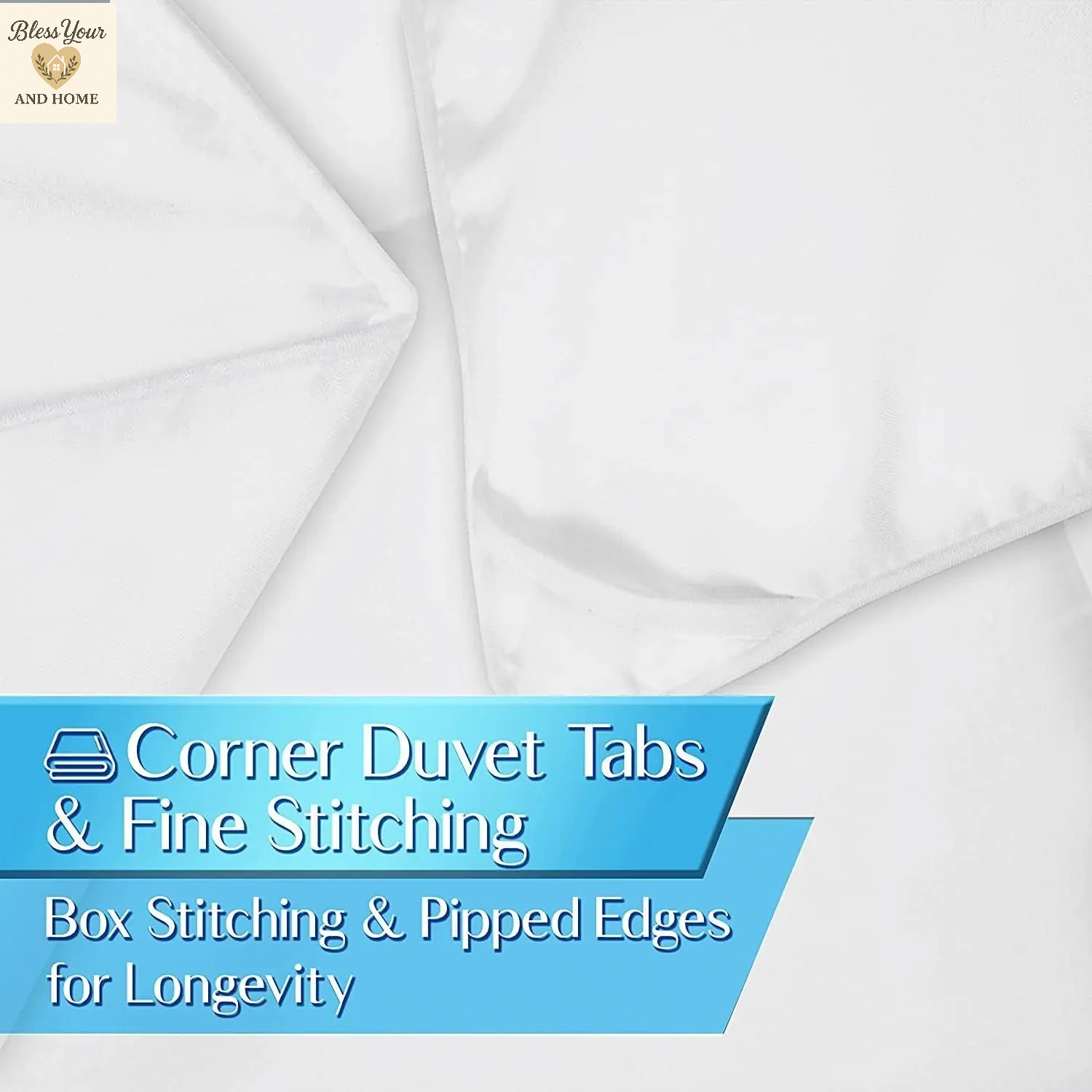 Experience Luxurious Comfort All Year Round with the Kingsley Trend Queen Duvet Comforter Insert - Soft, Cozy & Stylish White Down Alternative