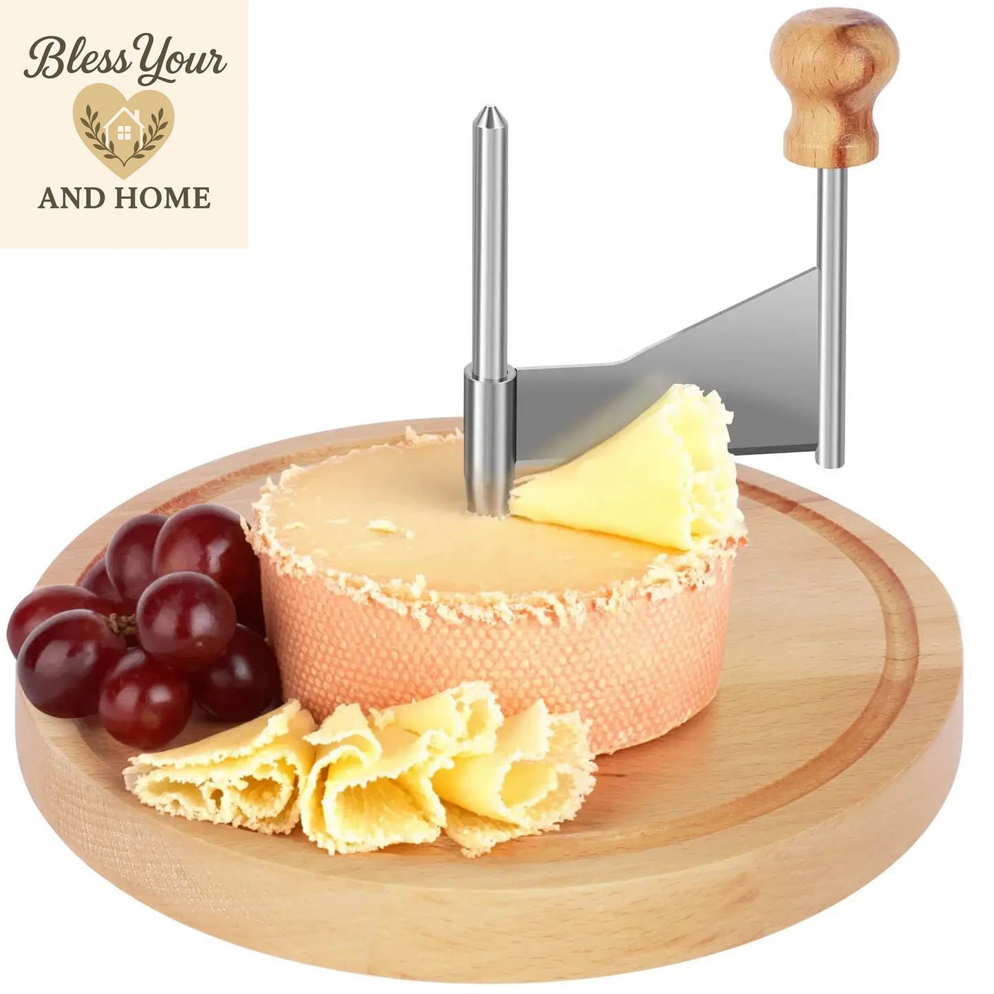 Elevate Your Culinary Creations with the Handheld Stainless Steel Cheese Curler and Grater - Perfect for Cheese, Chocolate, and More!