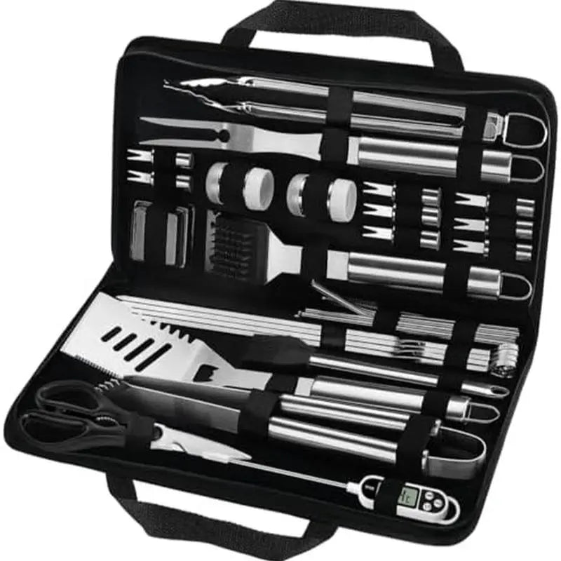 29 PCS BBQ Grill Utensils Stainless Steel Set