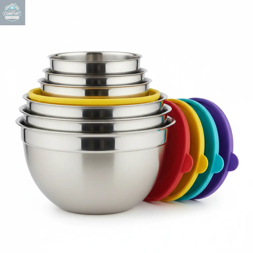 7-Piece Stainless Steel Mixing Bowl Set Hero Shot