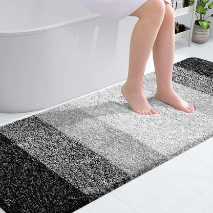 Extra Soft Bath Mat – Non-Slip, Absorbent Microfiber for Warmth & Comfort OLANLY