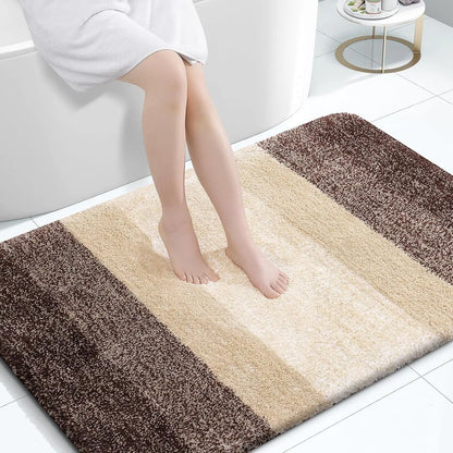 Extra Soft Bath Mat – Non-Slip, Absorbent Microfiber for Warmth & Comfort OLANLY