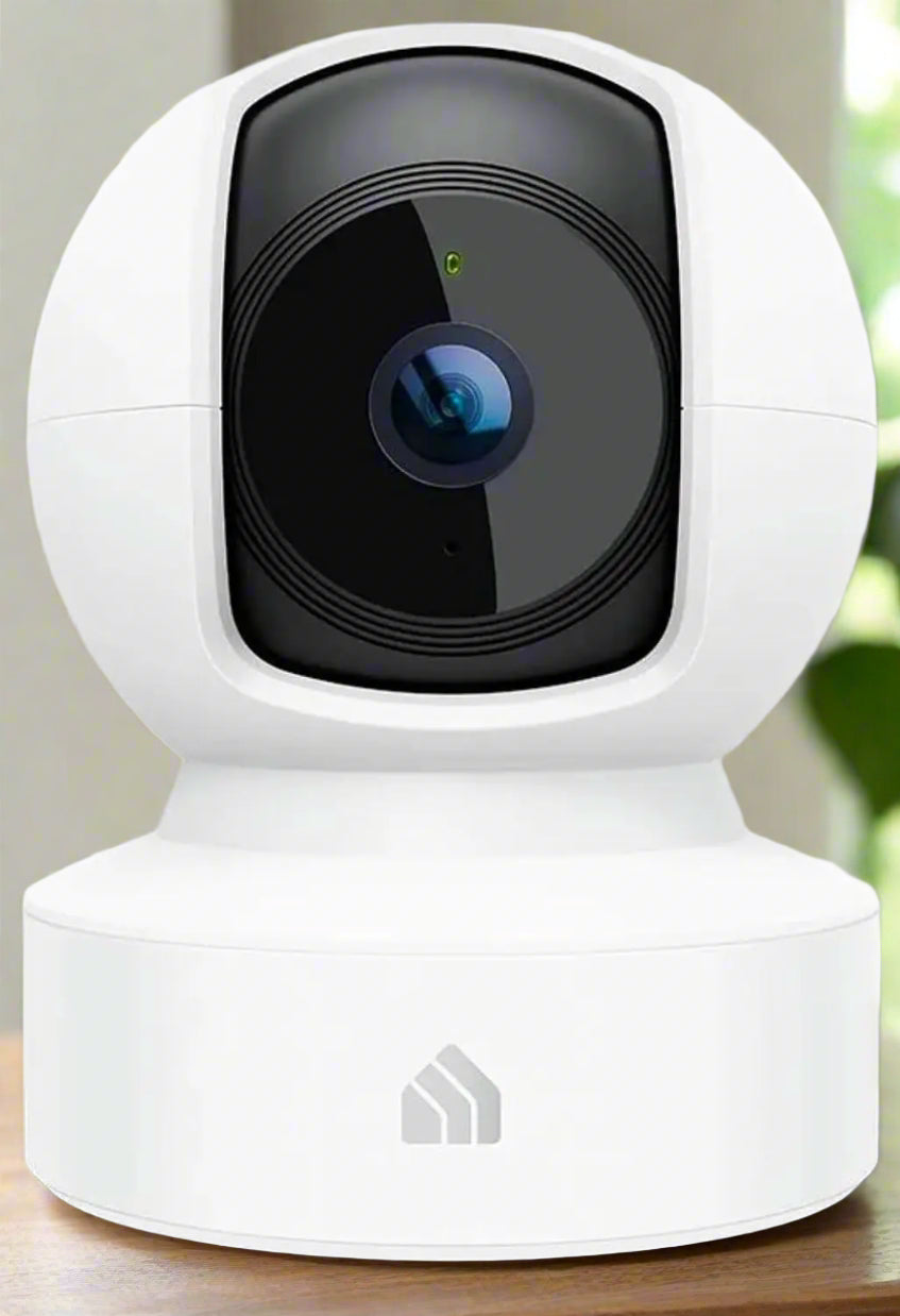 Kasa Indoor Pan/Tilt Smart Security Camera, 1080P HD Dog-Camera,2.4Ghz with Night Vision,Motion Detection for Baby and Pet Monitor, Cloud & SD Card Storage, Works with Alexa& Google Home (EC70), White