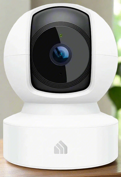 Kasa Indoor Pan/Tilt Smart Security Camera, 1080P HD Dog-Camera,2.4Ghz with Night Vision,Motion Detection for Baby and Pet Monitor, Cloud & SD Card Storage, Works with Alexa& Google Home (EC70), White