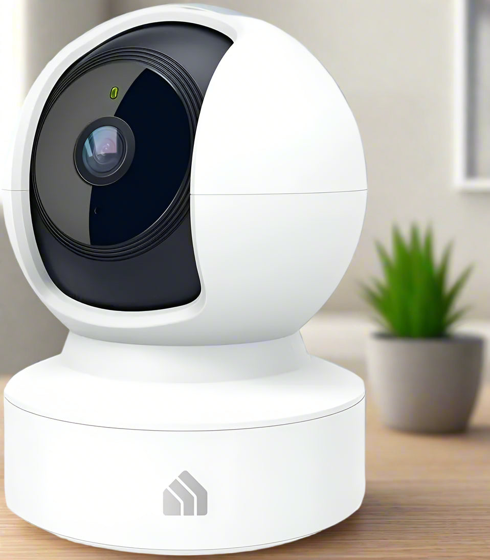 Kasa Indoor Pan/Tilt Smart Security Camera, 1080P HD Dog-Camera,2.4Ghz with Night Vision,Motion Detection for Baby and Pet Monitor, Cloud & SD Card Storage, Works with Alexa& Google Home (EC70), White