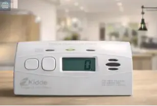 Infographic showing carbon monoxide safety information for residential homes
