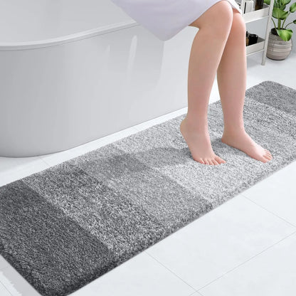 Extra Soft Bath Mat – Non-Slip, Absorbent Microfiber for Warmth & Comfort OLANLY