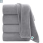 Oversized Bath Towel set 700 GSM Ultra Soft Gray Bath Towel Set