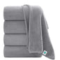 Oversized Bath Towel set 700 GSM Ultra Soft Gray Bath Towel Set