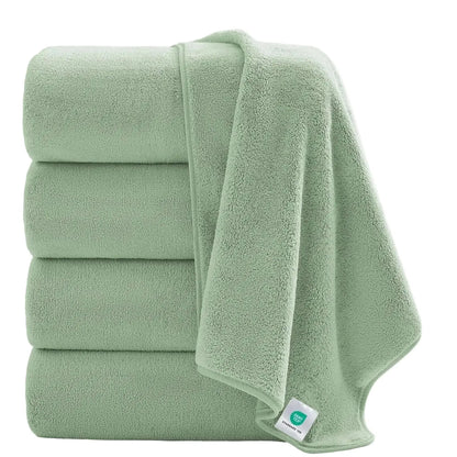 Oversized Bath Towel set 700 GSM Ultra Soft Mint Green Bath Towel Set