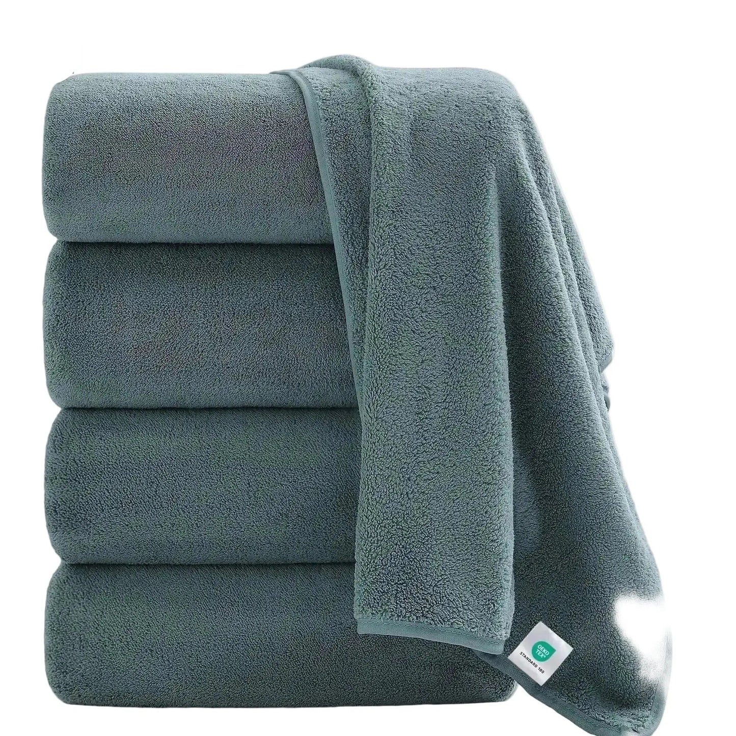 Oversized Bath Towel set 700 GSM Ultra Soft Blue Bath Towel Set