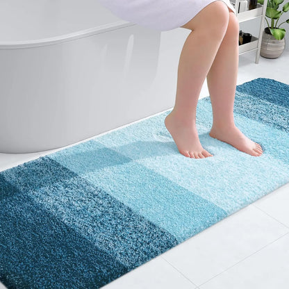 OLANLY Extra Soft Bath Mat – Non-Slip, Absorbent Microfiber for Warmth & Comfort OLANLY